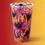 Mcdonald's balckberry and passion fruit refresher