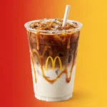 Caramel Iced Macchiato with Whipped Cream