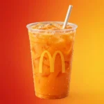McDonald's Orange Dream with Hi-C, Soft Serve Swirl Drink