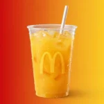 McDonald's Orange Juice with Ice