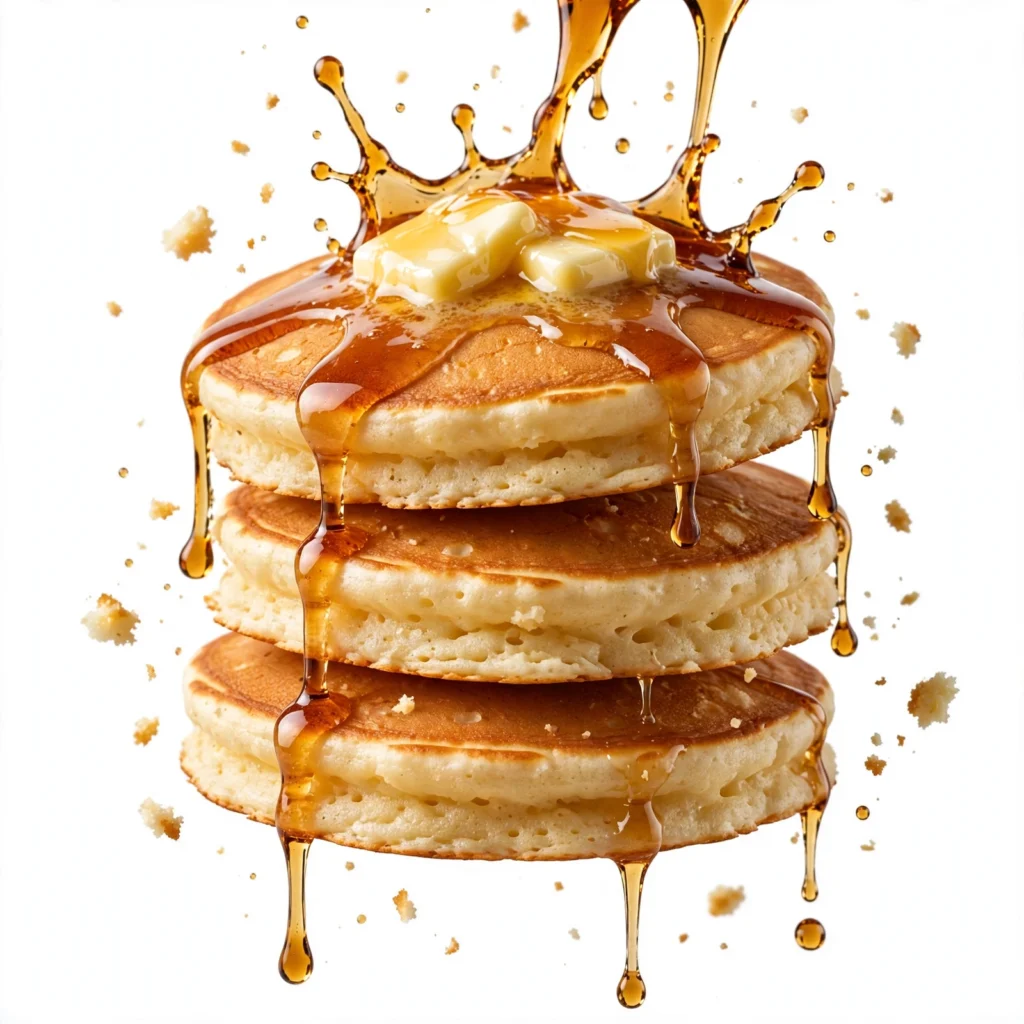 McDonald's famous Hotcakes with Syrup