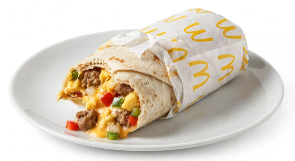 McDonald's Breakfast Side Called Sausage Burrito