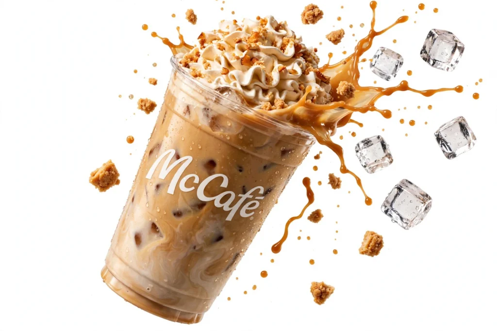 McDonald's Caramel Apple Pie Iced Coffee