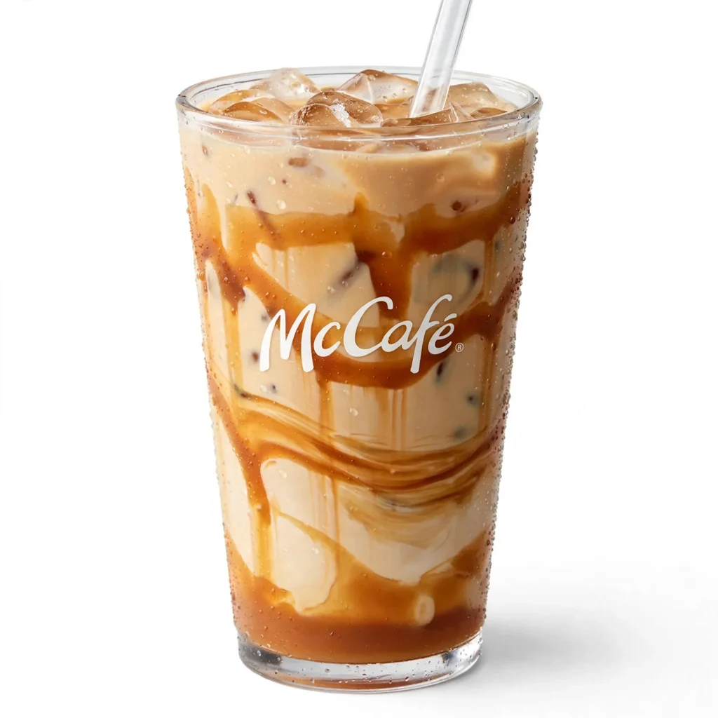 McDonald's Iced Caramel Latte